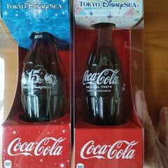 レア!!Coca-Cola・Disney15，20周年ボトル２本セットで🌸の画像