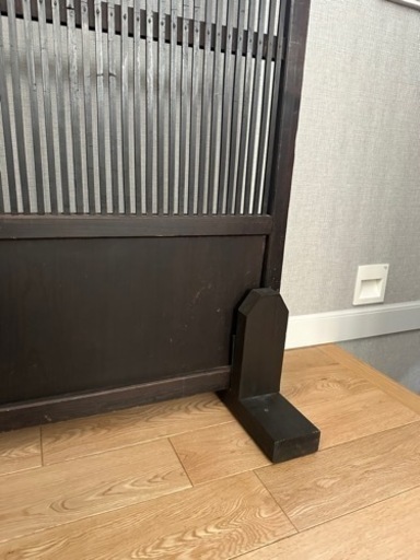 保護猫に。千本格子を使った脱走防止柵 パーテーションにも使えます。