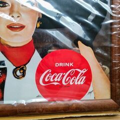 激レア!!Coca-Cola・壁掛パブミラー・オードリーヘップバーン・ヴィンテージ希少品の画像
