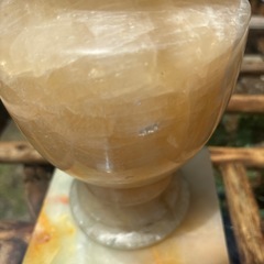 大理石　花瓶　オブジェ　の画像