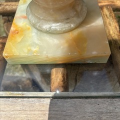 大理石　花瓶　オブジェ　の画像