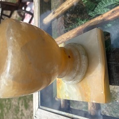 大理石　花瓶　オブジェ　の画像