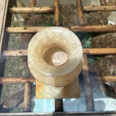 大理石　花瓶　オブジェ　の画像