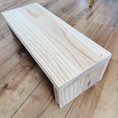 杉無垢材コの字家具/プランターラック/フリーラック/パソコンラック/モニター台の画像
