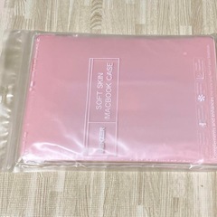 MacBook Air 13インチ プラスチックソフトケース ラップトップケース ピンクの画像