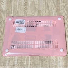 MacBook Air 13インチ プラスチックソフトケース ラップトップケース ピンクの画像