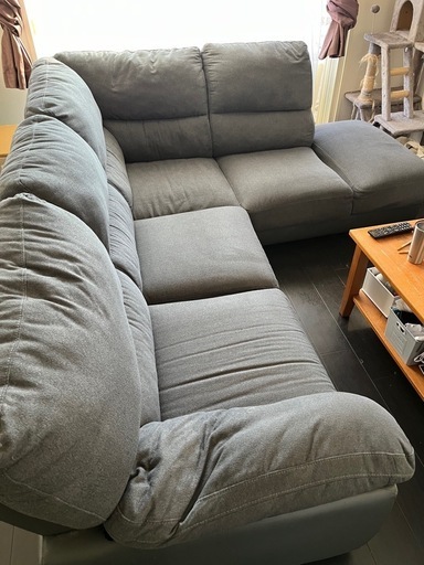 ニトリ　L字ソファ