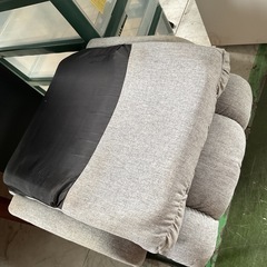 1人掛け椅子　グレー　シミあり 中古の画像