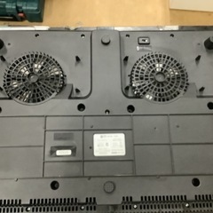 IHクッキングヒーター 2口 1400W YEM-W1456(B) 山善　リサイクルショップ宮崎屋　佐土原店　25.10.9Fの画像