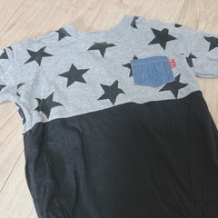 ロンパース　バースデー　星★の画像