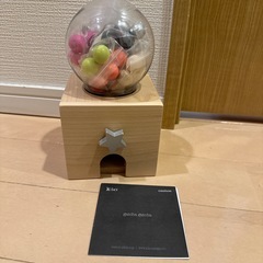 新品未使用　
木のおもちゃ　ガチャガチャ　kikoの画像