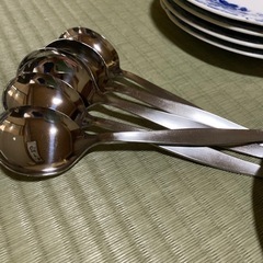 新品スープセット　HOYA 保谷クリスタル5組　の画像