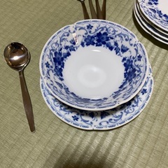 新品スープセット　HOYA 保谷クリスタル5組　の画像