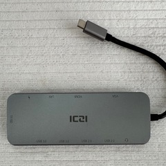 【未使用】ICZI USB C HUb（11in 1）  の画像