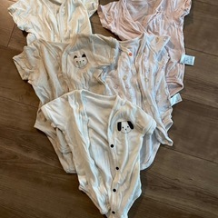 ⭐️ベビー服11点⭐️半袖　前開き　70〜80センチの画像