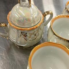 0717-195 CERRY CHINA カップ＆ソーサー　5客の画像