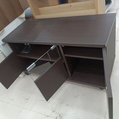 リユースのサカイ栃木店★ジモティ割あり★  TV台 ブラウン W79×D34×H43.5 クリーニング済み TC9759の画像