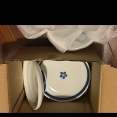 西海陶器 白青汁椀 皿付き (茶碗蒸しなど) 【2個】の画像