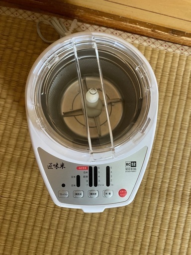 山本電機　精米器ホワイト