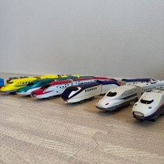 プラレール レールと車両セットの画像