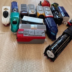 プラレール レールと車両セットの画像