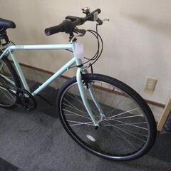 新車　引取限定　クロスバイク　カプリース　マットミストグリーンの画像