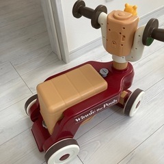 プーさんの手押し車 ※乗ることもできますの画像