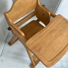 子ども用椅子　テーブル付き