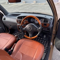 8月まで限定掲載！ミラジーノ ミラ L700 L700S 5MT 3ドア 車検あり Bluetoothオーディオの画像