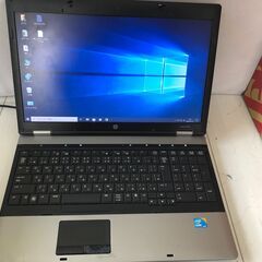 ノート	HP　ProBook　6550b	HP		Win10	230GB		4MB×1	Wi-Fi　HDMIの画像