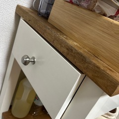 引出し付き可動式棚【アンティーク】の画像
