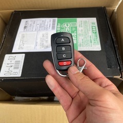 70φマフラー用電動可変バルブ 5段階音量調整付きリモコン ECV サイレンサーの画像