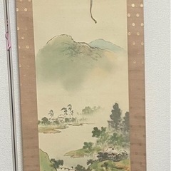 榊原紫峰　落款「光峰」掛け軸