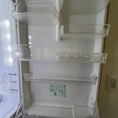パナソニック 5ドア 冷蔵庫 406L エコナビ 微凍結パーシャル搭載 右開き シャンパン NR-E416V-Nの画像
