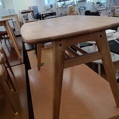 ★リユースのサカイつくば店★TK5903 B-COMPANY取扱 関家具  アマン 120　ダイニングテーブル ナチュラル  H66×D69×W118 新品参考価格59,400円 クリーニング済みの画像