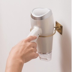 【新品未使用】ドライヤーホルダーゴールドの画像