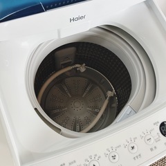 Haier全自動洗濯機JW-C55D2020年の画像