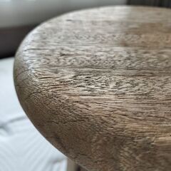 アンティークスツール　φ26cm　H47cmの画像