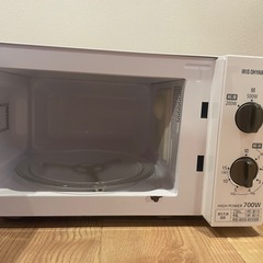 【ジャンク】電子レンジ 60Hz ターンテーブル式 IMB-T176-6-Wの画像
