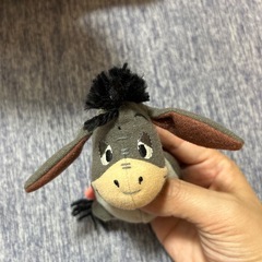 くまのプーさん　ろば　ぬいぐるみの画像