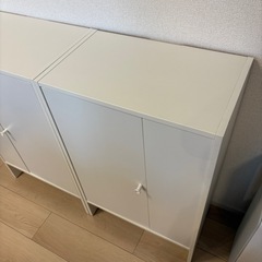 IKEA BAGGEBO バッゲボー キャビネット ホワイトの画像