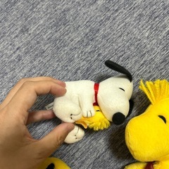SNOOPY ウッドストック　ぬいぐるみの画像