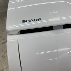 ❄️SHARP シャープ❄️2.2kwルームエアコン❄️プラズマクラスター❄️スタンダードモデル❄️2021年製❄️AY-N22N-W❄️6473の画像