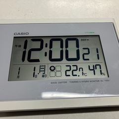 W 2507-456 CASIO IDL-100J デジタル 電...