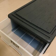 JM20085S)1段収納ケース/衣類収納  幅：約39cm 高さ：約31cm 奥行：約62cm 中古品【取りに来られる方限定】の画像