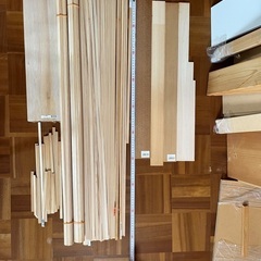 【無料】木材端材②DIY／ミニチュア工作の画像