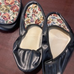 ★美品★マイラベンダー★携帯スリッパ★の画像