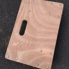 木製平台車 屋外用の画像