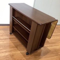 ２分割　ホールディングテーブル【町田市再生家具】　251155の画像