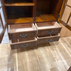 【トレファク神戸南店】karimoku 本棚 コロニアルブラウンです!【取りに来られる方限定】の画像